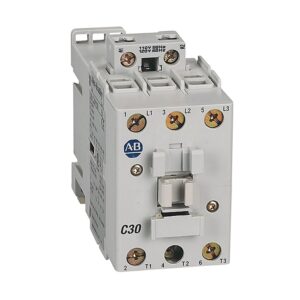 ALLEN BRADLEY 100-C IEC CONTACTOR, 120VAC COIL, SCREW TERMINALS, LINE SIDE, 12A, 1NO, 0NC