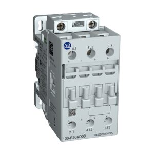 ALLEN BRADLEY 100-E MCS-E CONTACTOR, 32A, AC3 DUTY, 48-130V AC 50/60HZ / 48-130V DC ELECTRONIC COIL, 0NO, 0NC