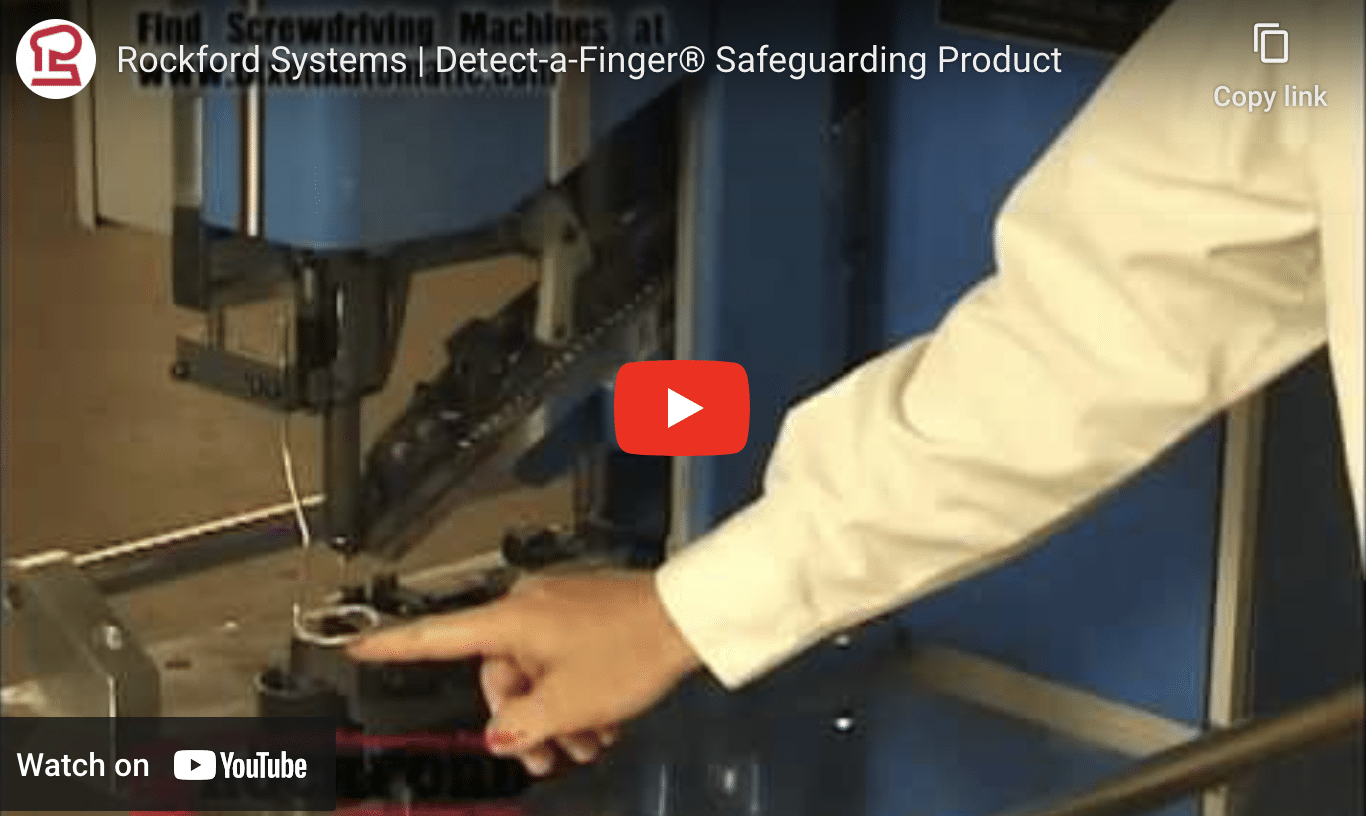 Detect-A-Finger Safeguarding Product