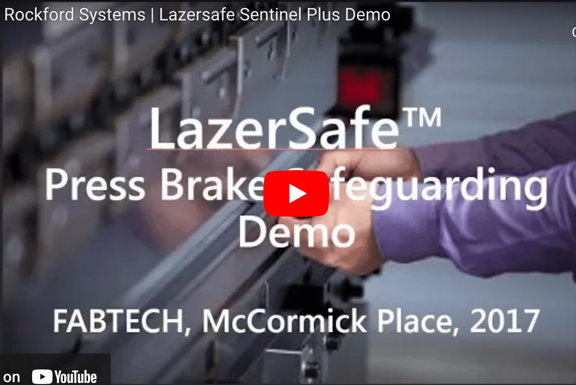 LazerSafe Press Brake Safeguarding Demo