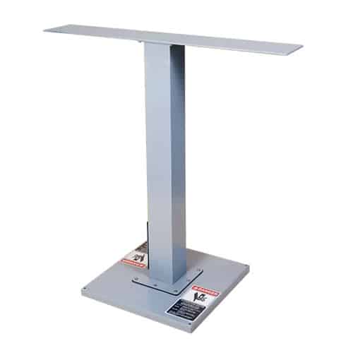 Nonadjustable Floor Stand for Control Bar or Palm Button Assembly
