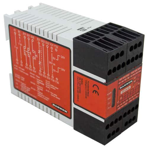 Dual Channel Emergency Stop Safety Relay