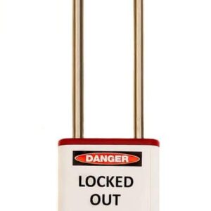 Lockout Padlock, Indoor/Outdoor, 3" Red, Keyed Alike