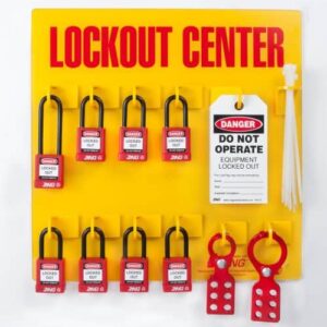 Lockout Station 8 Padlocks