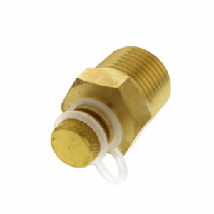 Winters Pressure Test Plug: Brass, 1/2 " NPT