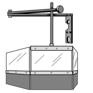SHLD CHP BRGPT FRT 9.25"X15" (KYL059)
