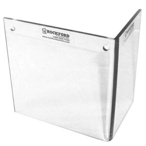 Replacement Safety Shield, 6"W x 6"H x 4"D L-Shape