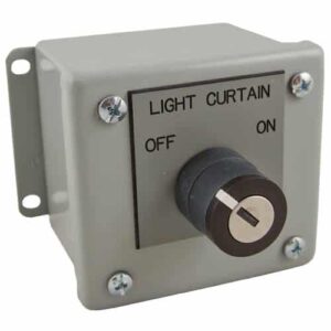 light curtain off-on remote operator station