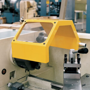 Small Steel Lathe Chuck Shield 14.5" with Window