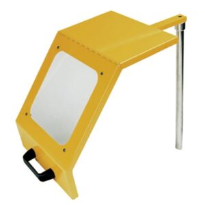 Steel Crossslide Travel Lathe Shield 12"W High Impact Poly Window